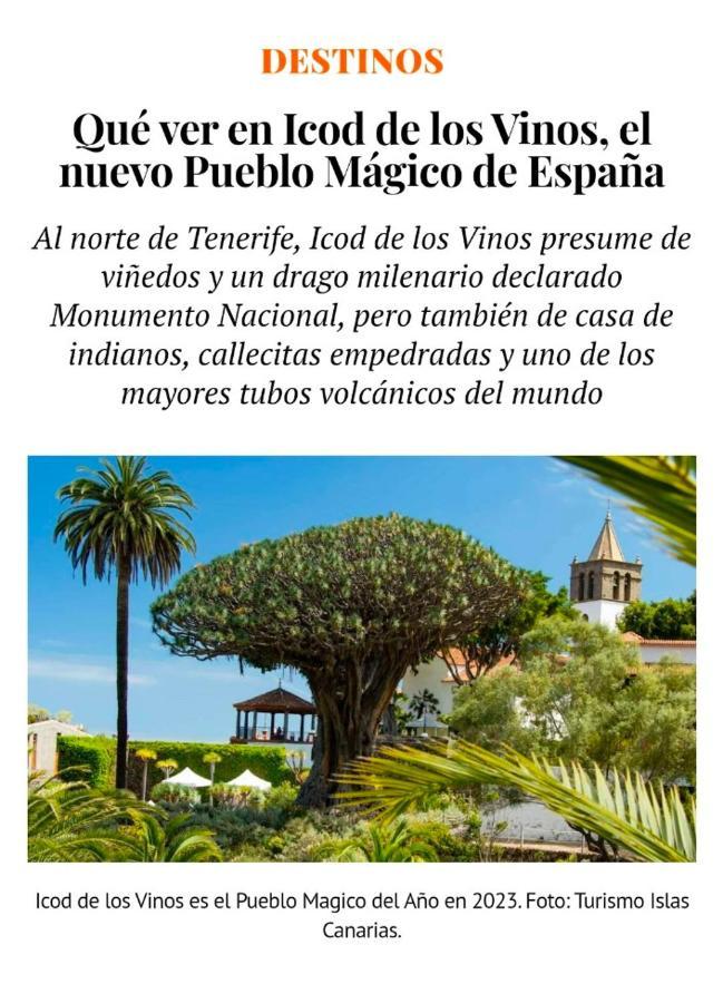 Апартаменты Acogedor Estudio En Playa San Marcos, Икод-де-лос-Винос Экстерьер фото